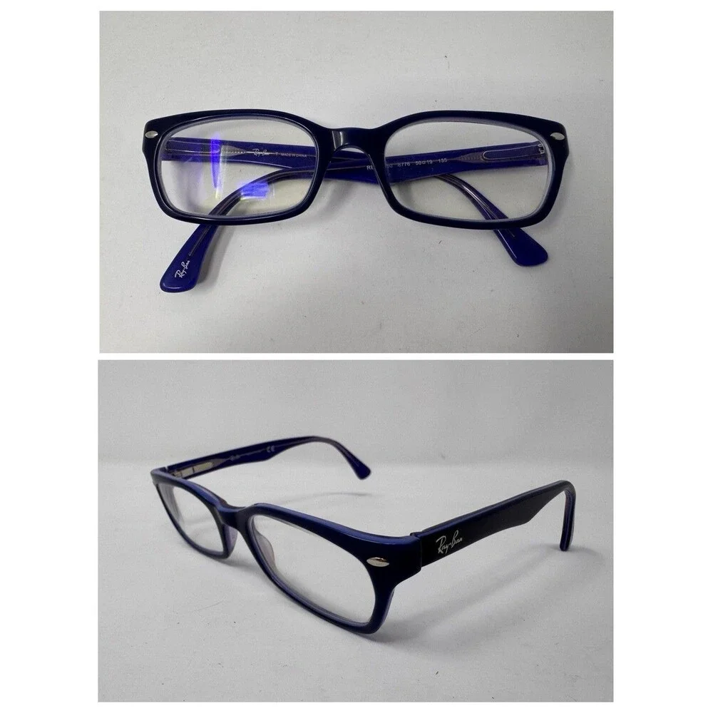 Ray-Ban RB5150 Eyeglass Frames Only 50-19-135 Blue 5776 Hard To Find Color